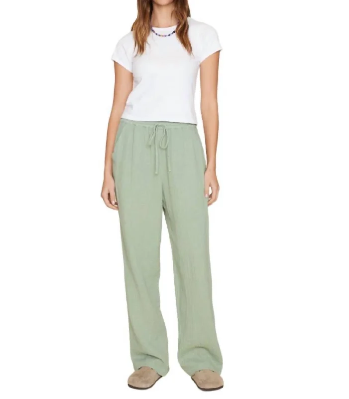 traveler pants wander -Dylan Pant In Aqua Grey