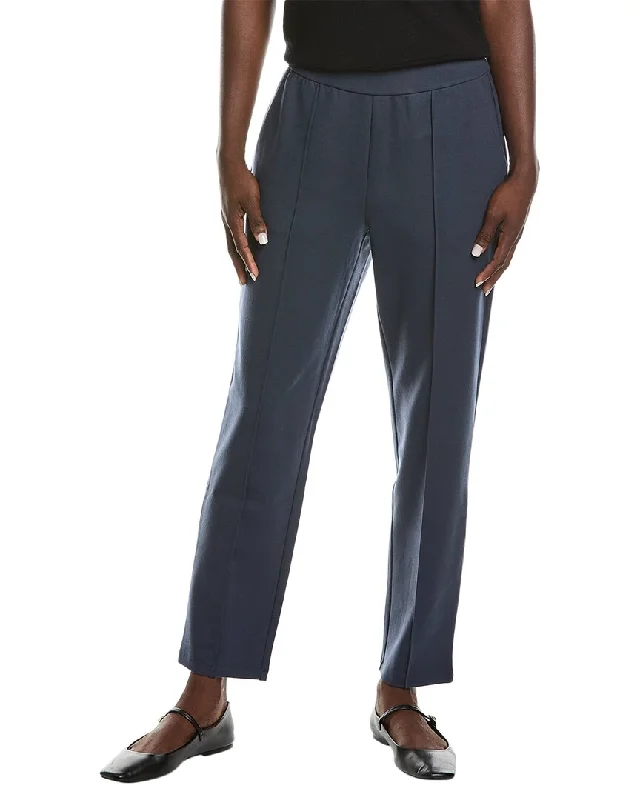 athletic fit pants -EILEEN FISHER Ankle Tapered Pant