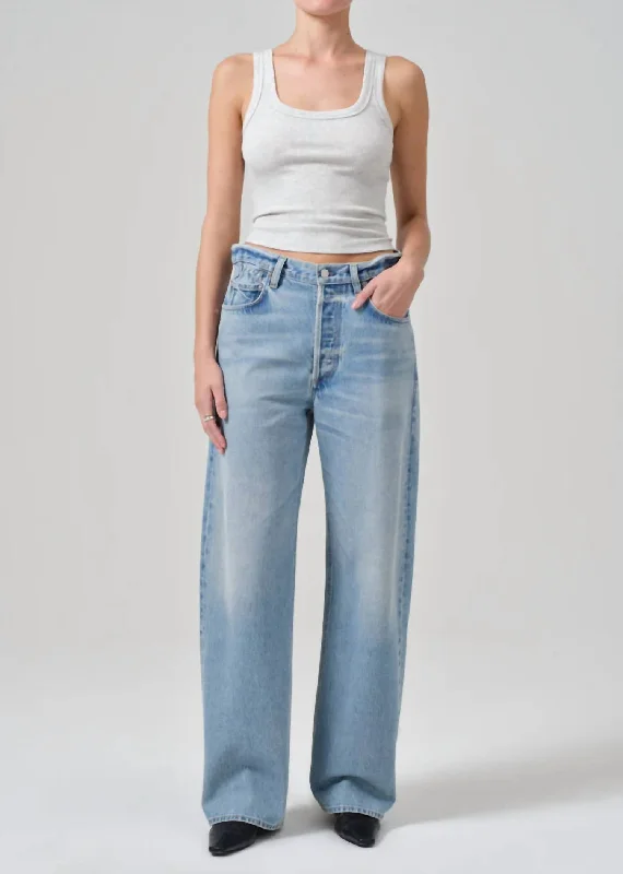 sleep pants comfy -Gwendoline Scrunch Jean In Dakota