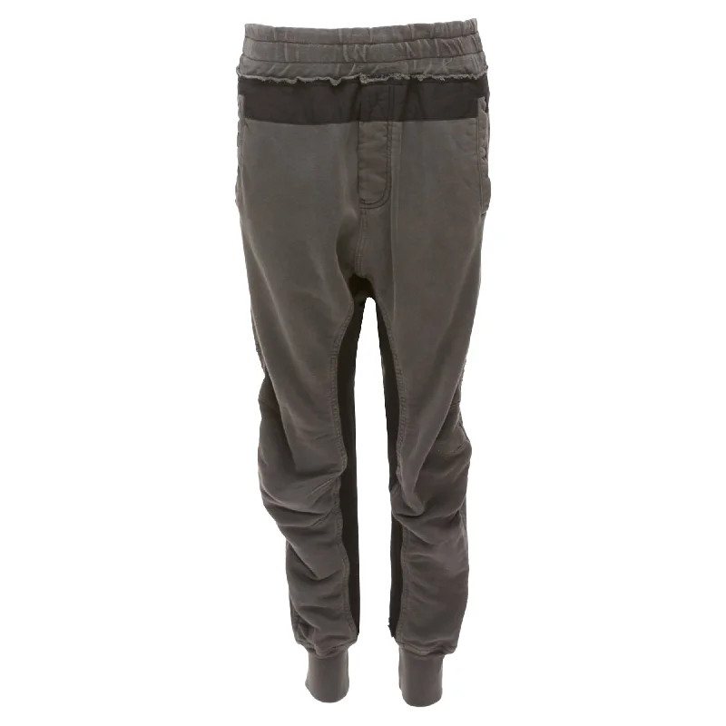 retirement jeans -Haider Ackermann Perth Washed Cotton Darted Back Jogger Pants