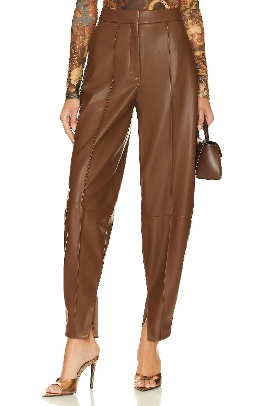 church group jeans -Illio Pant In Chocolate