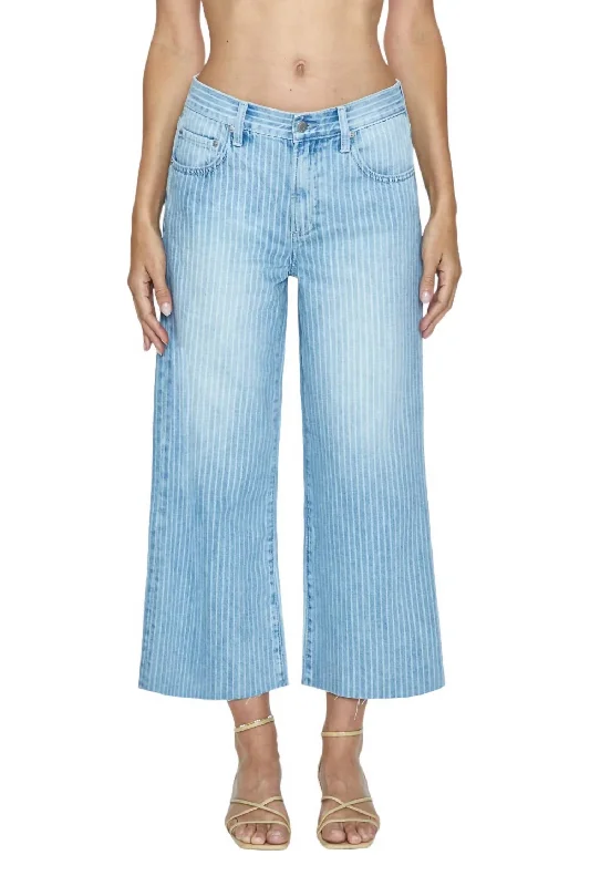 new job jeans -Jadyn Low Slung Jean In Canopy Stripe