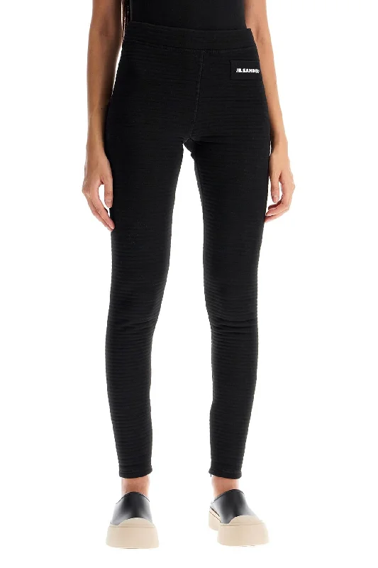 utility pocket pants -Jil Sander "jersey Knit Leggings With