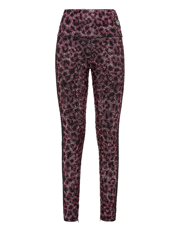 fisherman pants -Jogging Leggings Pink paradise