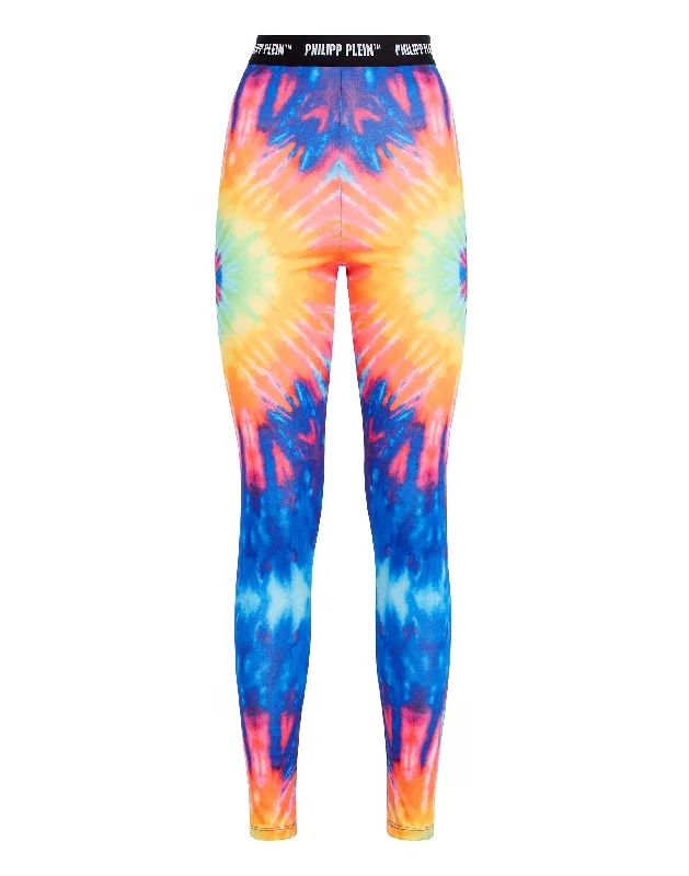 flower girl pants -Leggings Tie dye