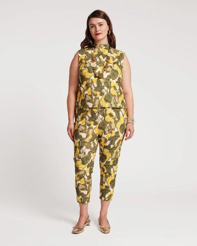 travel map pants -Lucy Stretch Pant Pear Blossom