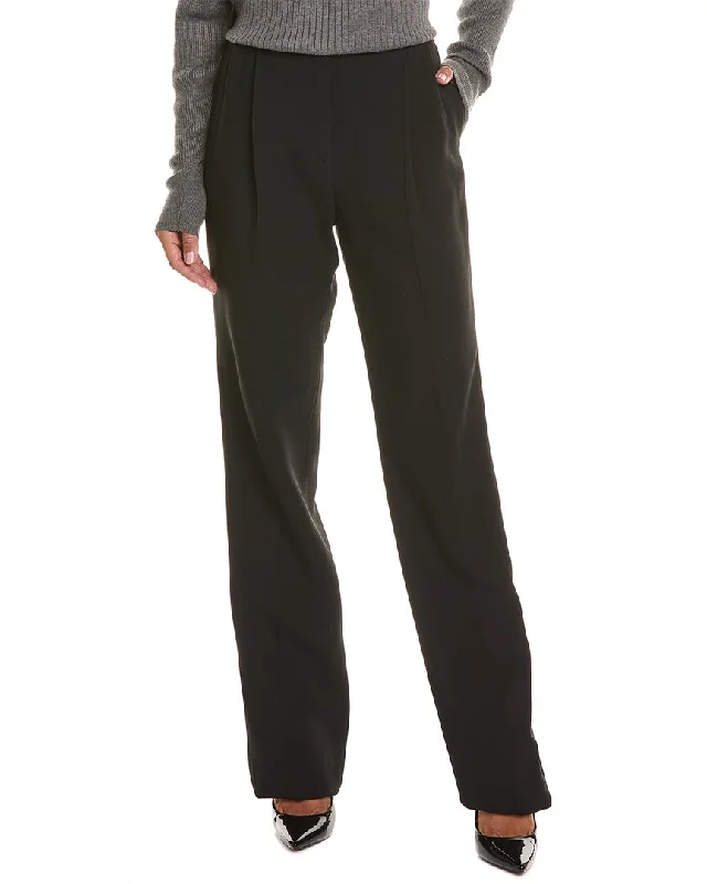 photographer pants -Michael Kors Collection Mika Pleated Tuxedo Trouser