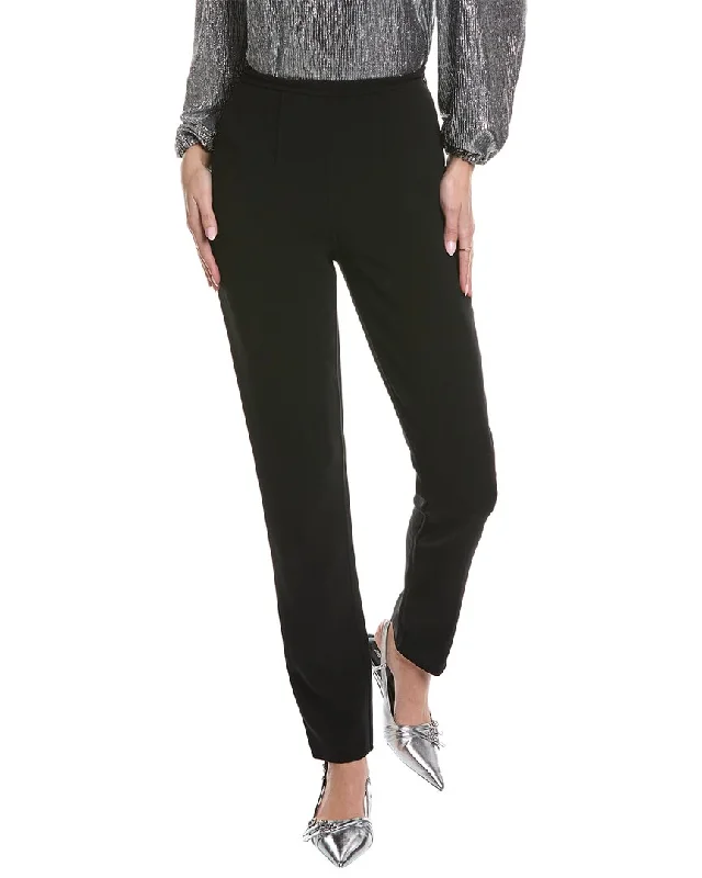 applique jeans craft -Michael Kors Collection Wool-Blend Cigarette Pant