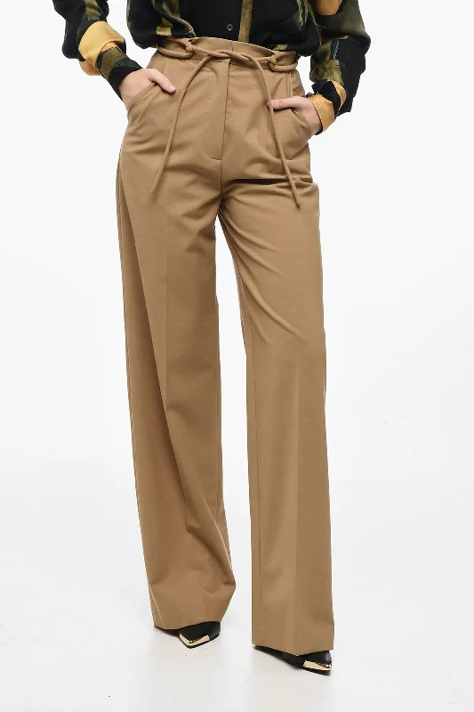 hemp jeans eco -Nanushka Relaxed Leg LICIA Pants with Belt