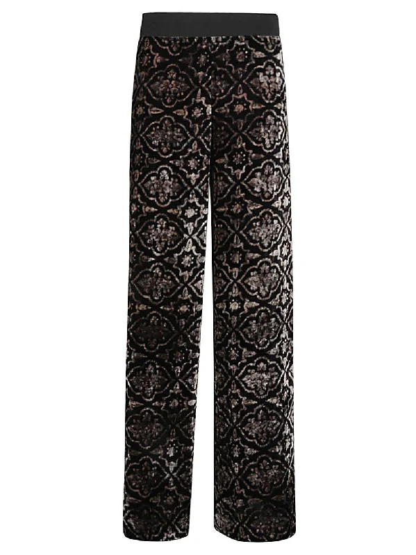 plaid cargo pants -Obidi Women's Trousers