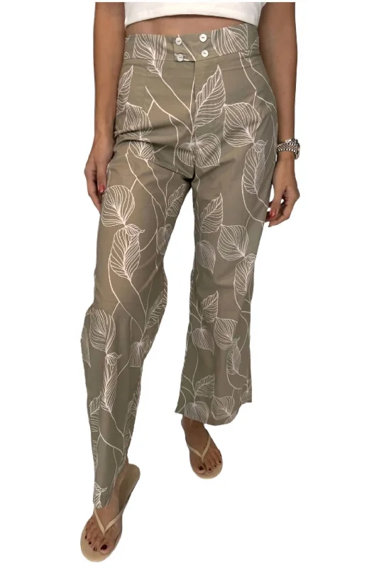 mom pants proud -Palmera Pants In Tan