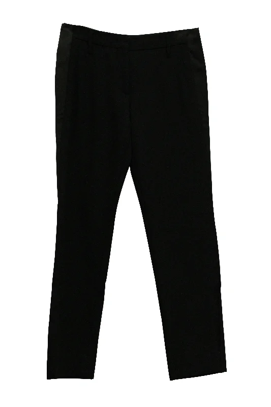 ankle-length pants -Prada Tailored Pants in Black Wool