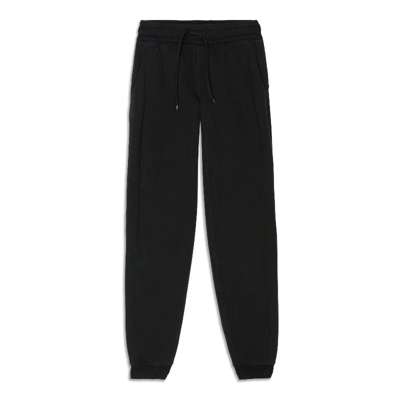 jogger pants athletic -Scuba High-Rise Jogger - Resale