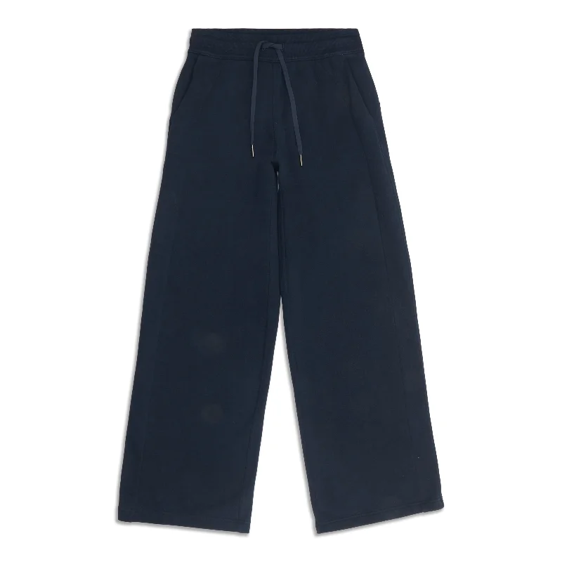 soft wash jeans -Scuba Mid-Rise Wide-Leg Pant - Resale