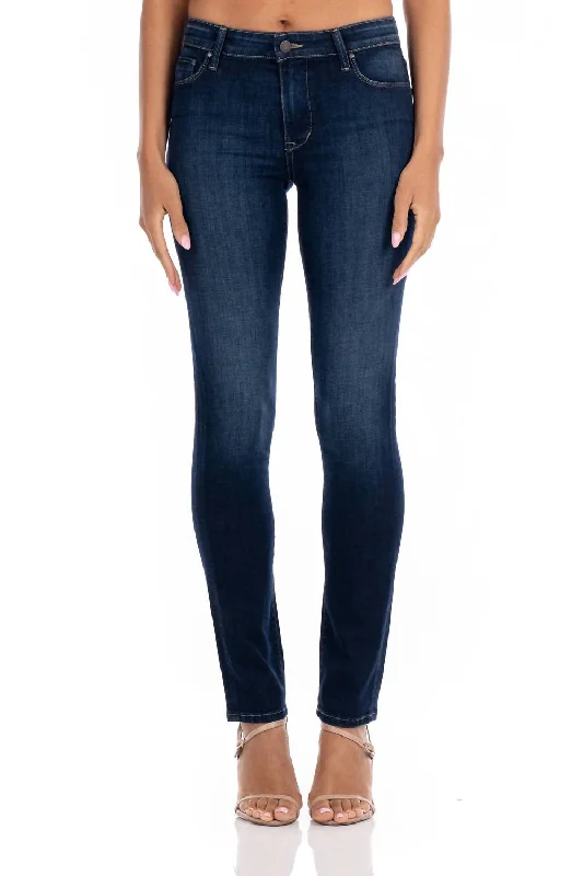 photo print pants -Stevie Skinny Jeans In Santa Rosa Blue