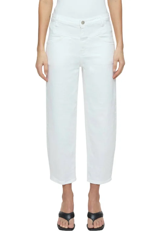 retirement jeans -Stover-X Jeans In White