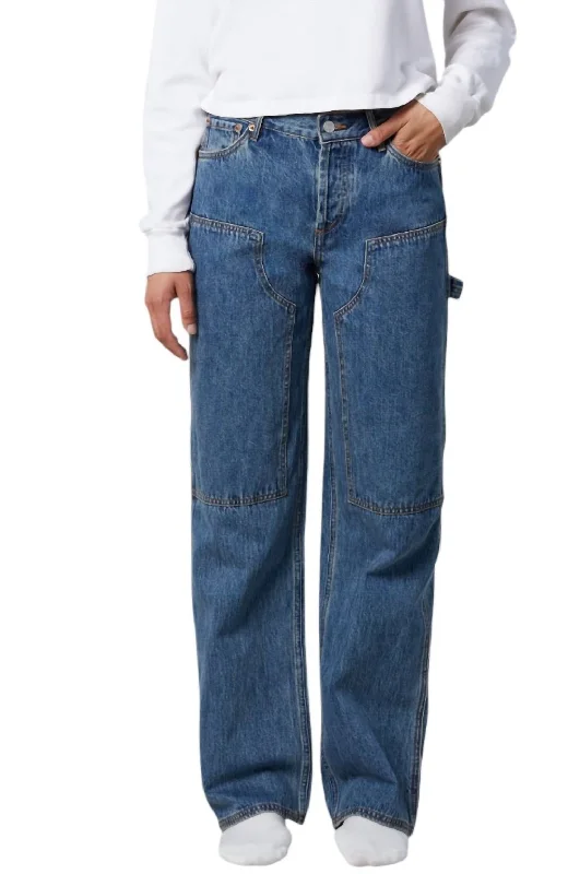 road trip pants -Subway Jeans In Classic Blue