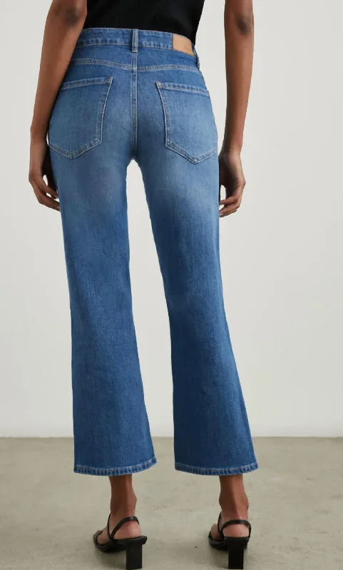 winter camp jeans -Sunset Crop In Tidal Wave