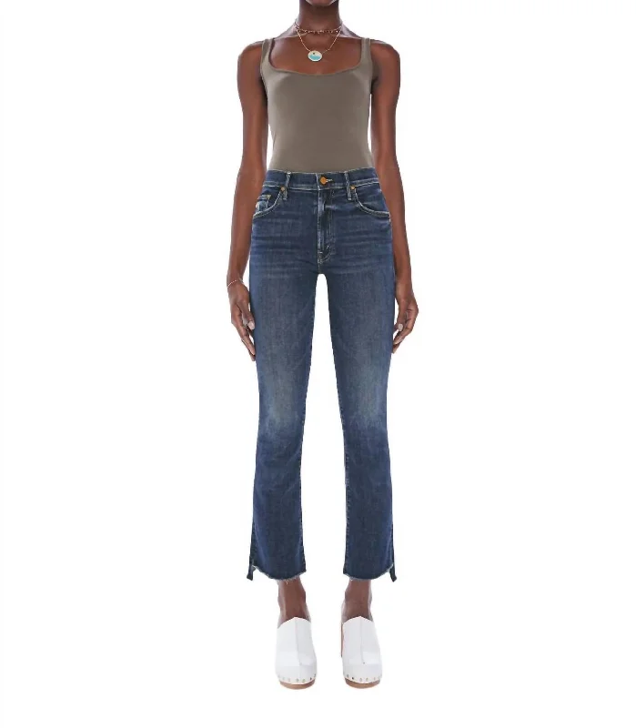 50th birthday pants -The Insider Crop Step Fray Jeans In Teaming Up