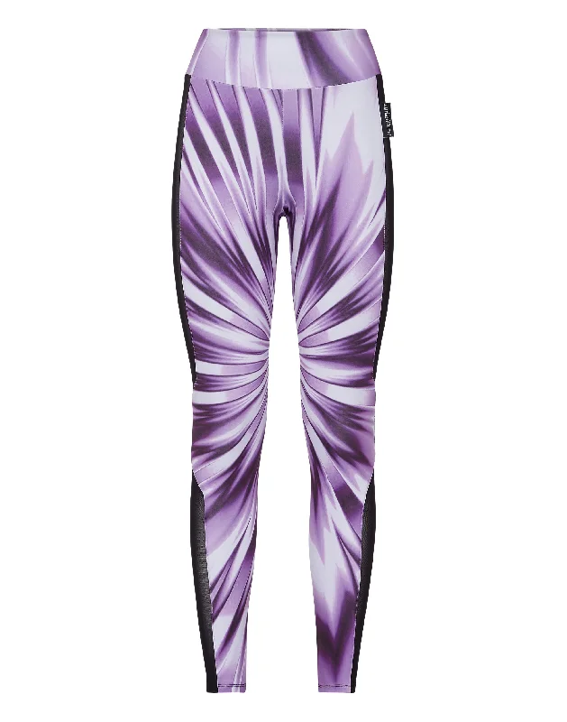 family jeans matching -Tie-dye Jogging High Waist Leggings