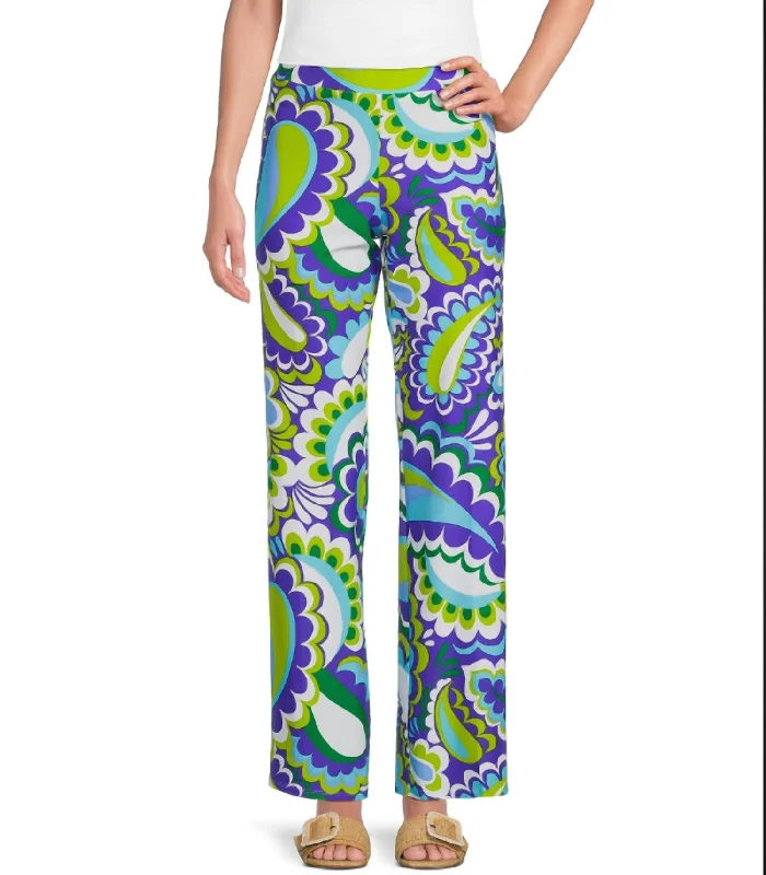 his and hers pants -Trixie Pant In Mod Paisley