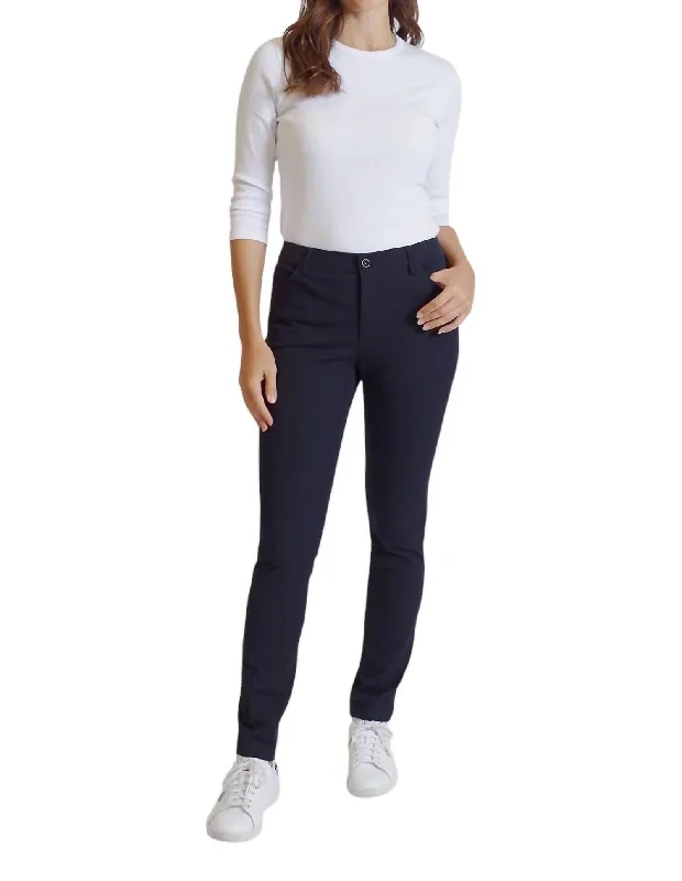 jogger pants athletic -Twiggy Pant In Navy