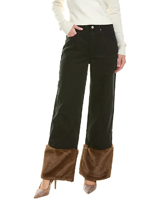 white dress pants -WeWoreWhat Straight Leg Jean