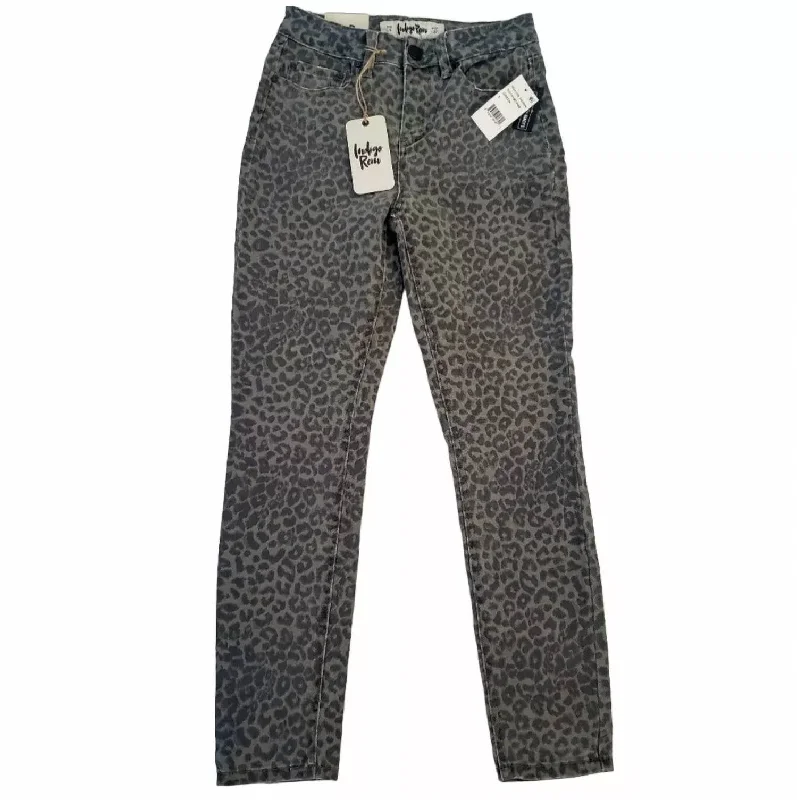 squad jeans group -Women's Animal Print Jeans In Green Animal Print